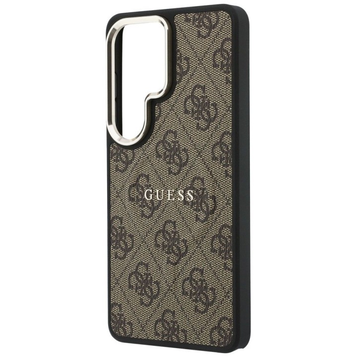 GUESS чохол для SAMSUNG S26 Ultra GUHMS26LP4MSEGCW (4G Embossed Ring MagSafe) коричневий