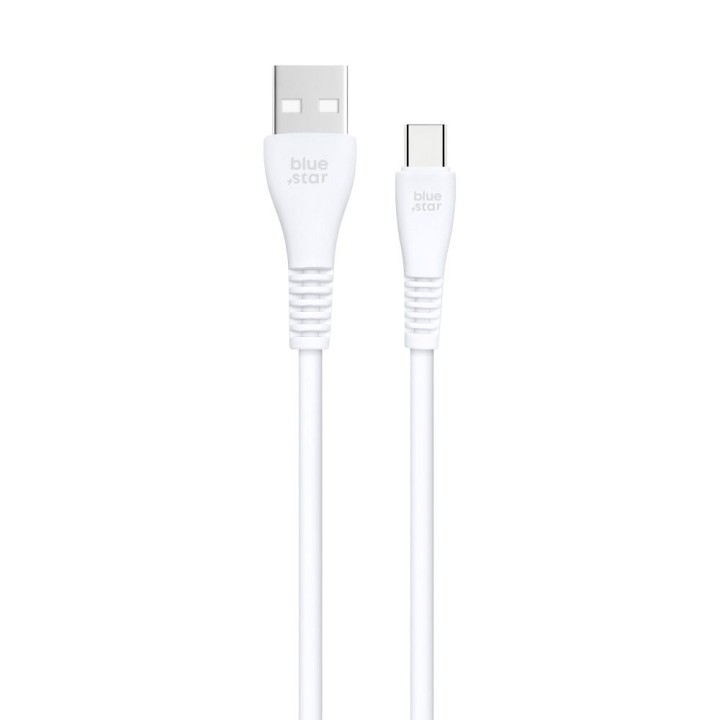 Кабель USB-A – USB-C Blue Star 2A 12W 1 m PJ-DG4-A білий