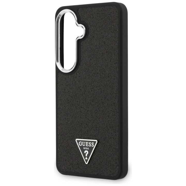 GUESS чохол для SAMSUNG S26 GUHMS26SPFGTSCMK (Fixed Glitter Triangle MagSafe) чорний