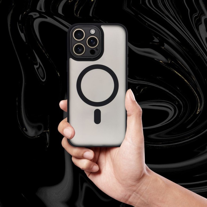 Case for iPhone 16e (SE4 2025) / 17e Variete Mag Cover MagSafe compatible black