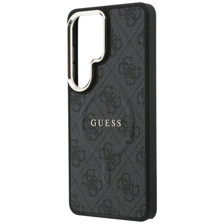 GUESS чохол для SAMSUNG S26 Ultra GUHMS26LP4MSEGCK (4G Embossed Ring MagSafe) чорний
