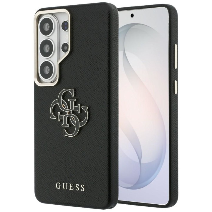 GUESS чохол для SAMSUNG S26 Ultra GUHCS26L5PS4RGGK (Grained Big 4G Metal Logo) чорний