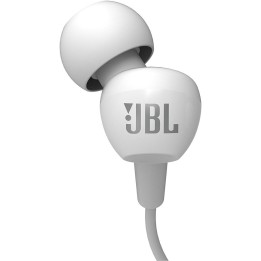 Wired in-ear headphones Jack 3,5 mm JBL C100Si white