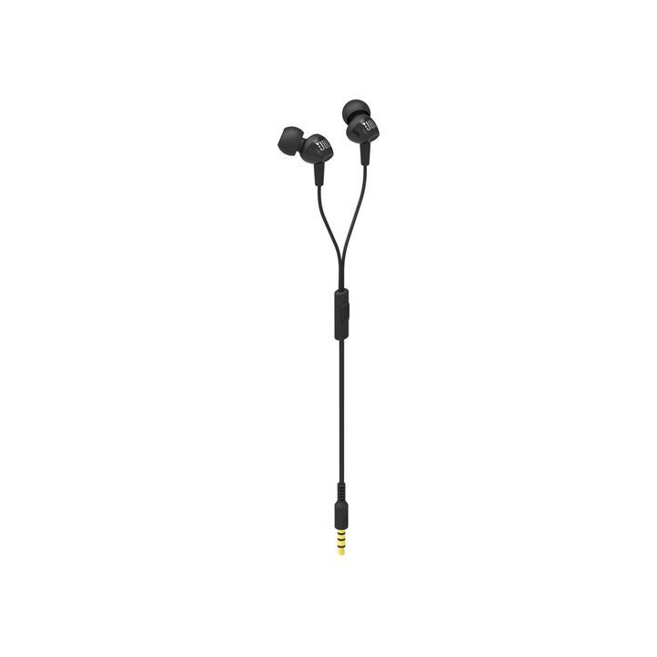 Дротові навушники-вкладиші Jack 3,5 mm JBL C100Si чорні