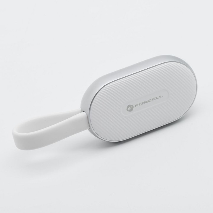 Повербанк для Apple Watch Forcell F-Energy Mini Power Watch 1A 2,5W 1200 mAh білий