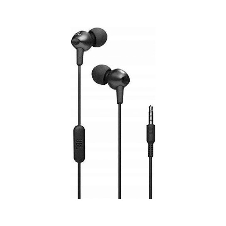 Wired in-ear headphones Jack 3,5 mm JBL C200Si black