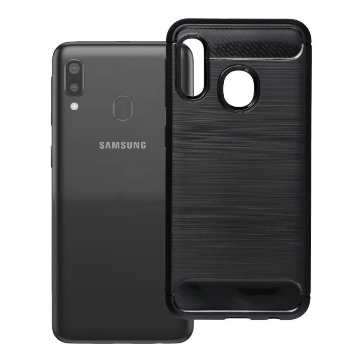 Etui na Samsung A20E Carbon 2.0 czarny