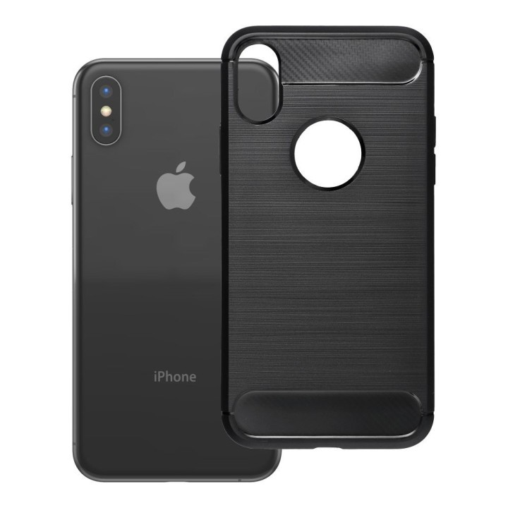 Чехол для iPhone XS Carbon 2.0 черный