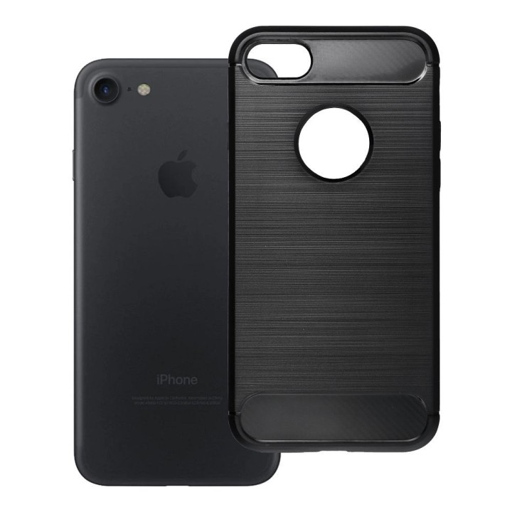 Чохол для iPhone 7 / 8 Carbon 2.0 чорний