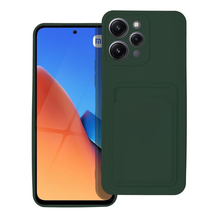 Чохол для Xiaomi Redmi 12 4G Card Case зелений