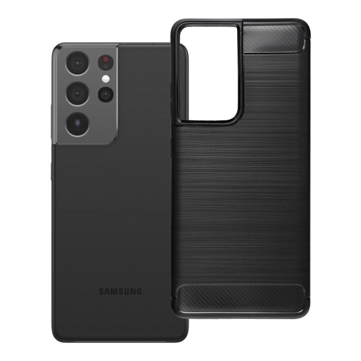 Чехол для Samsung S21 ULTRA Carbon 2.0 черный