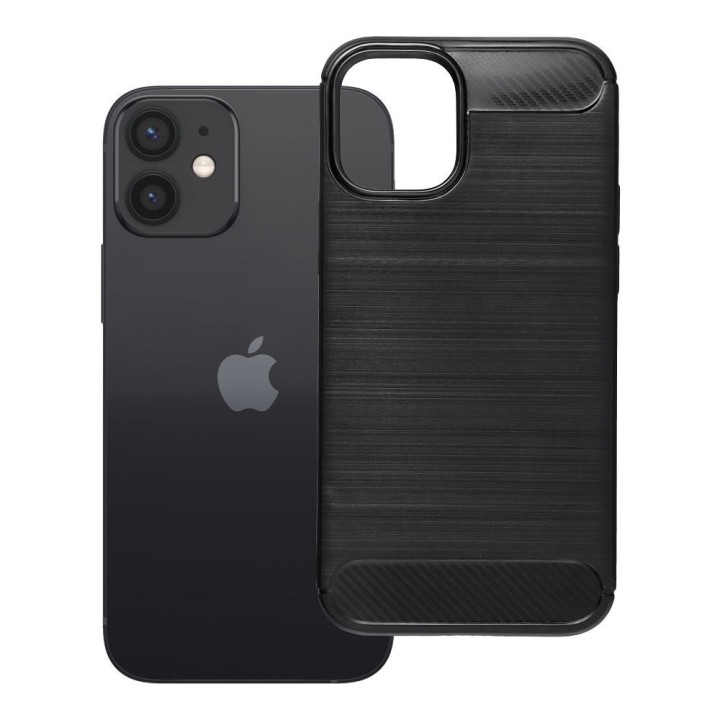 Чехол для iPhone 12 MINI Carbon 2.0 черный