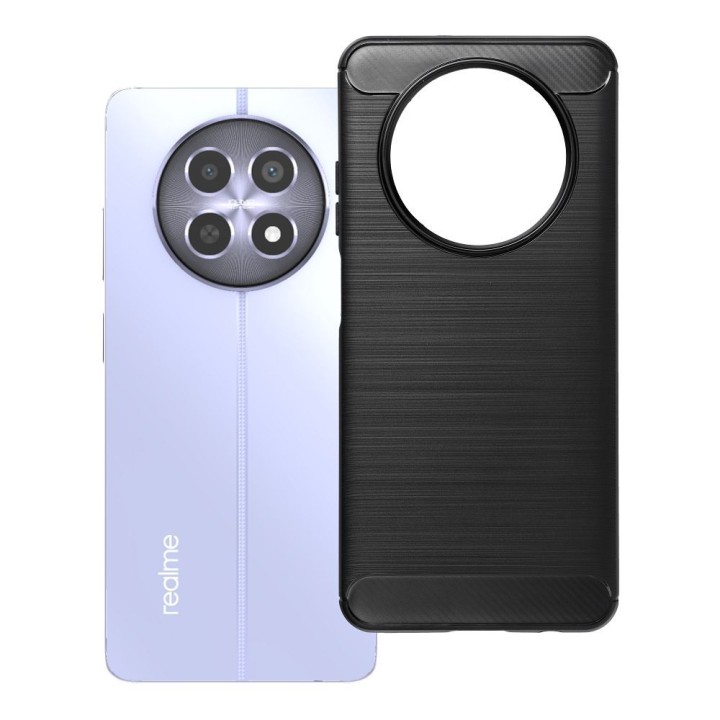 Чехол для Realme 12 5G Carbon 2.0 черный