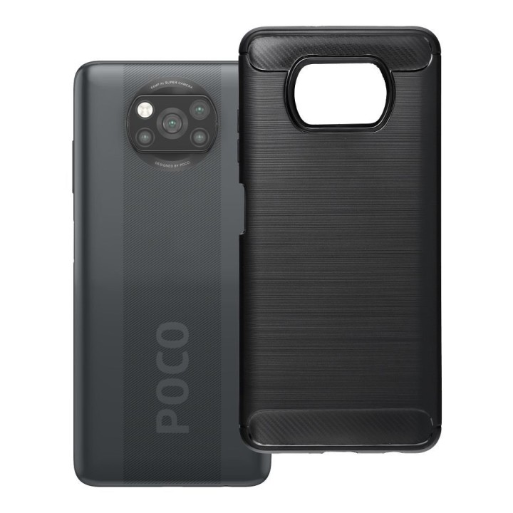 Чохол для Xiaomi POCO X3 Carbon 2.0 чорний