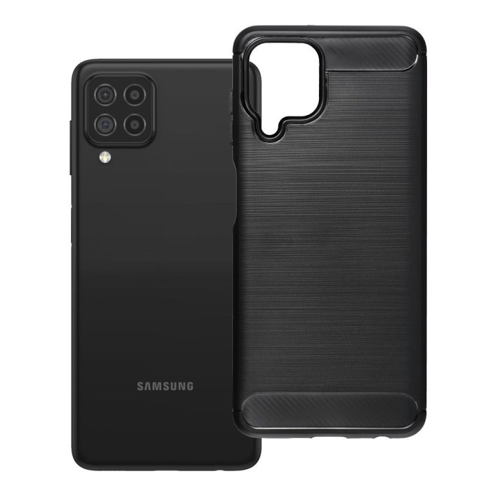 Чехол для Samsung A22 LTE ( 4G ) Carbon 2.0 черный