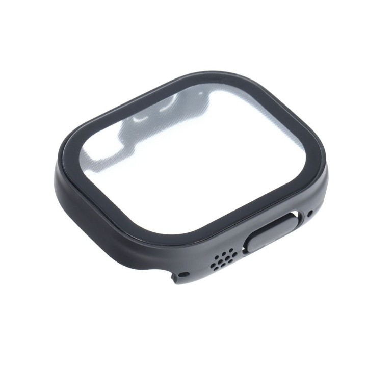 Чохол захисний зі склом Bestsuit Flexible для Apple Watch Ultra/Ultra 2/Ultra 3 49mm - чорний