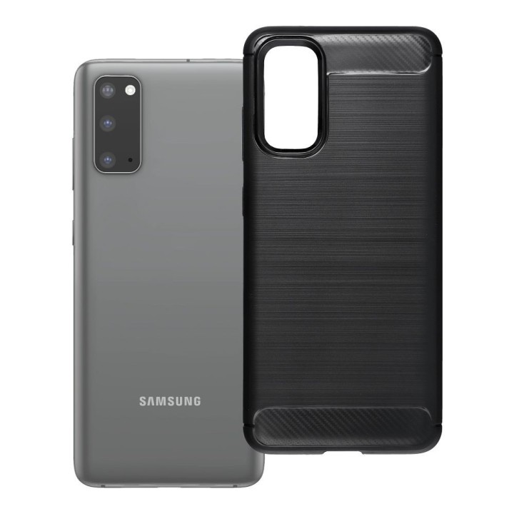 Чохол для Samsung S20 Carbon 2.0 чорний