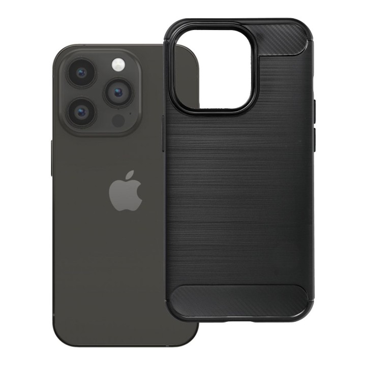 Чехол для iPhone 14 PRO Carbon 2.0 черный