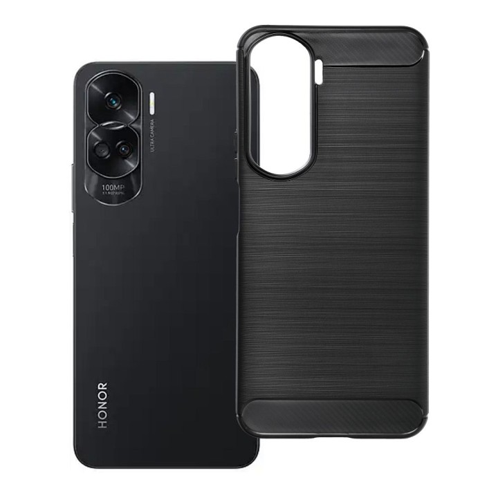Etui na Honor 90 LITE Carbon 2.0 czarny