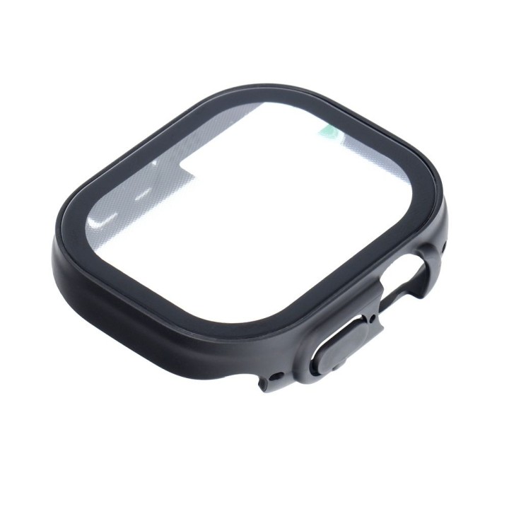 Protective case with glass Bestsuit Flexible for Apple Watch Ultra/Ultra 2/Ultra 3 49mm - black