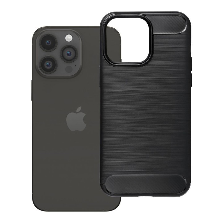 Чохол для iPhone 14 PRO MAX Carbon 2.0 чорний