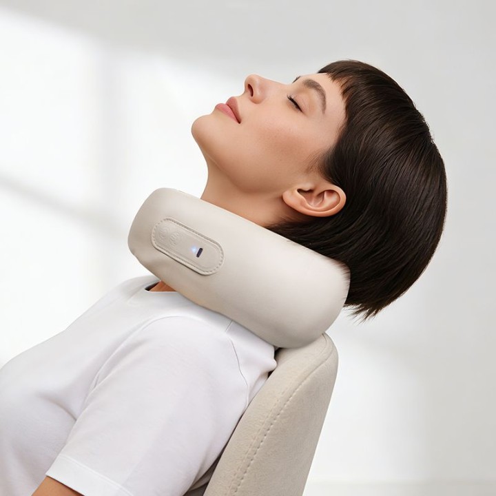 Neck massager Hoco HP53 beige