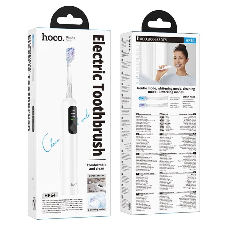 Electric brush Hoco for teeth HP64 white