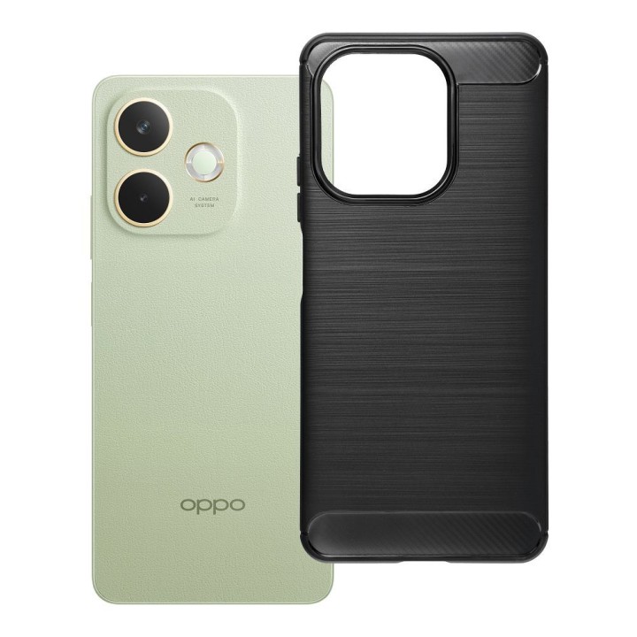 Etui na Oppo A5 PRO 5G Carbon 2.0 czarny