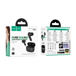 Wireless in-ear headphones Hoco TWS EQ30 black