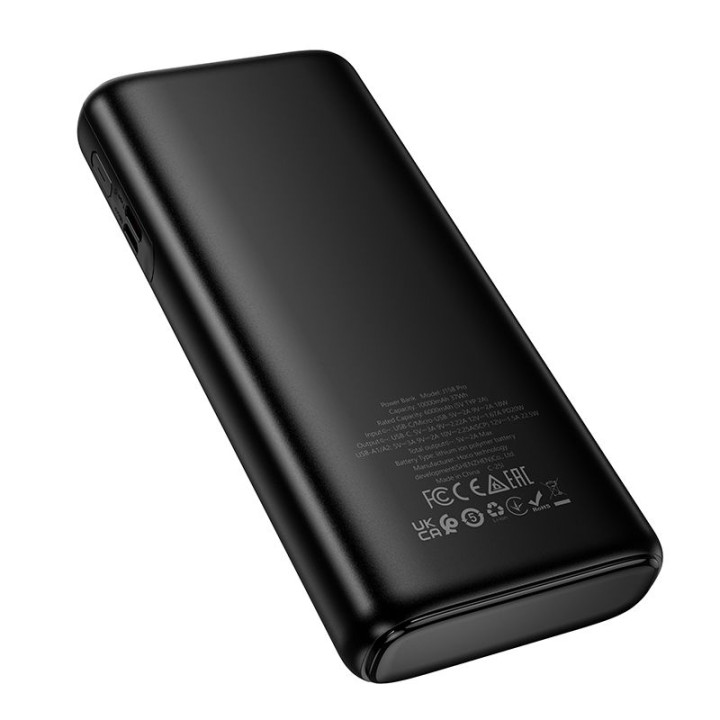 Power bank Hoco 10000 mAh QC PD 2A 22,5W J158 Pro black