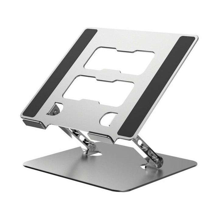Stand adjustable for a laptop ART P10 aluminium