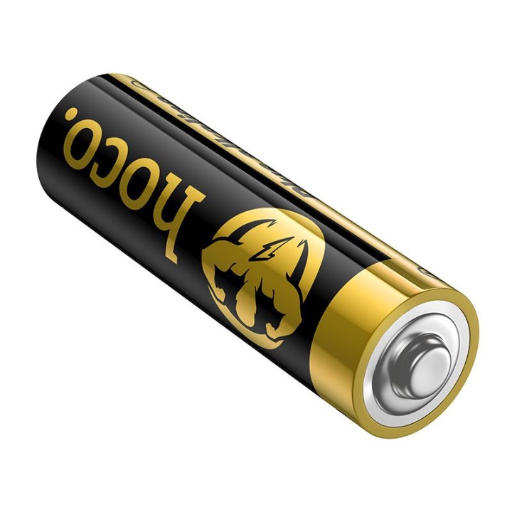 Alkaline battery AA LR6 10 pcs Hoco JA1 black