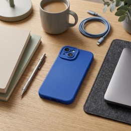Case for iPhone 13 Matt 2.0 blue