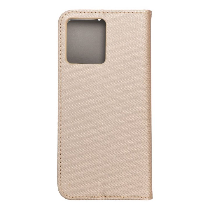 Чохол з клапаном для Motorola G84 Smart Case Book золотий