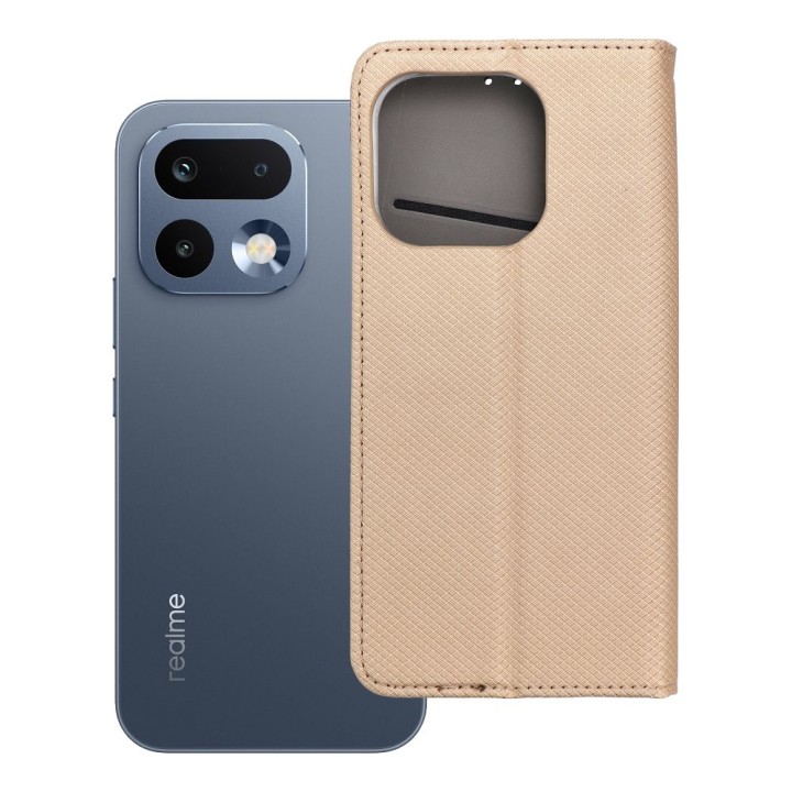 Flip case for Realme 16 PRO Smart Case Book gold