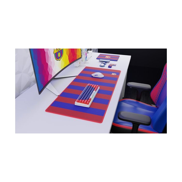 Desk mat FC Barcelona JQR XL red-blue