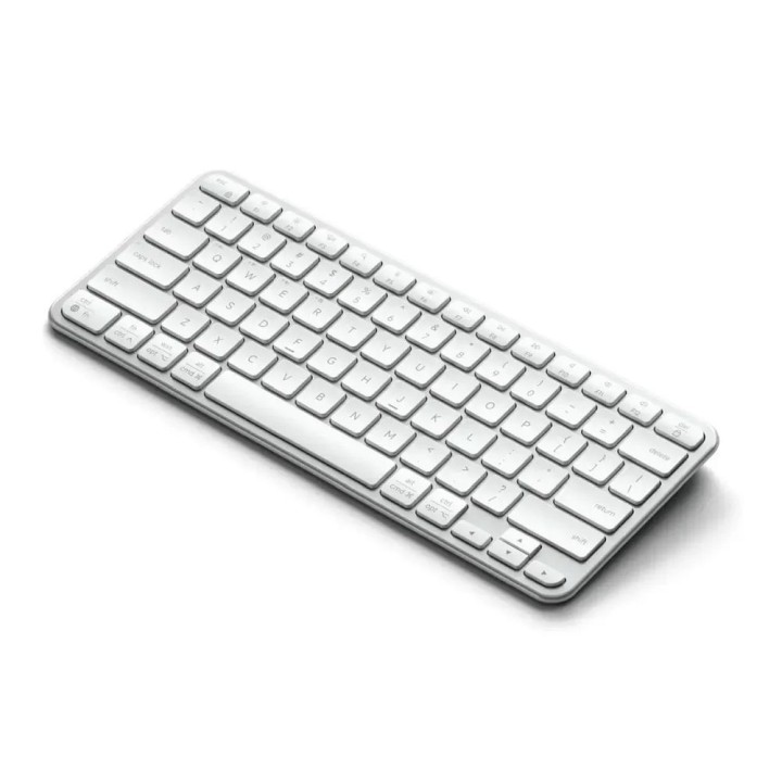 Беспроводная клавиатура QWERTY Satechi Slim EX1 Mac / PC ST-KEX1S-EN серебристая