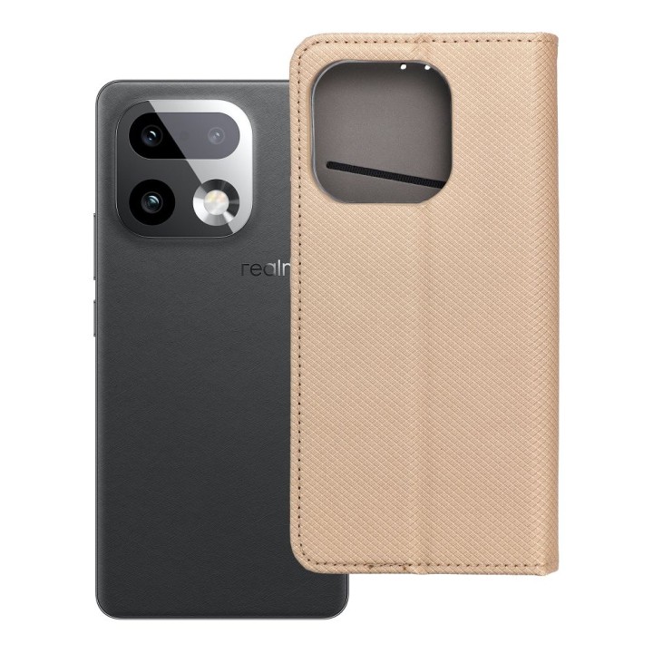 Etui z klapką na Realme 16 PRO PLUS Smart Case Book złote