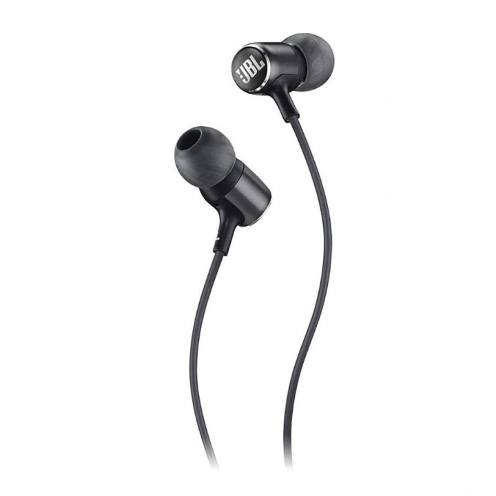 Проводные наушники-вкладыши Jack 3,5 mm с микрофоном JBL T50HI 360 черные