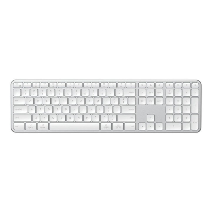 Wireless keyboard QWERTY Satechi Slim EX3 Mac / PC ST-KEX3S-EN silver