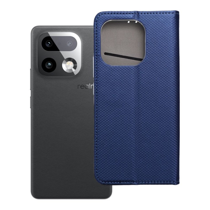 Чехол с клапаном для Realme 16 PRO PLUS Smart Case Book темно-синий