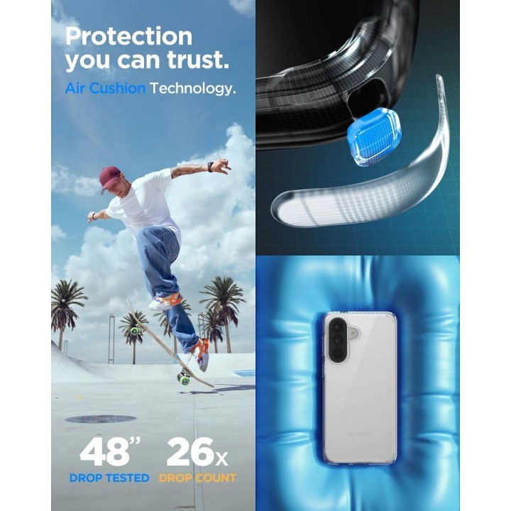 Чохол для Samsung A57 5G Spigen Ultra Hybrid прозорий