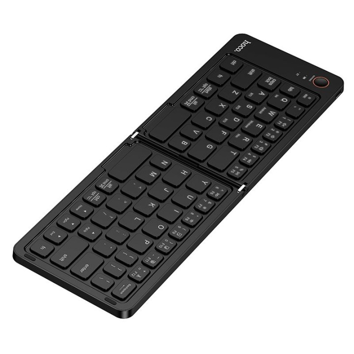 Складана бездротова клавіатура QWERTY Hoco GM71 чорна