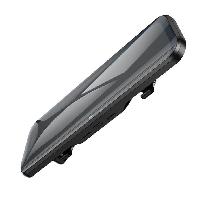 Car camera for rearview mirror with display 9,66" 1080p/30fps + rear camera 720p/30fps Hoco DV16 black