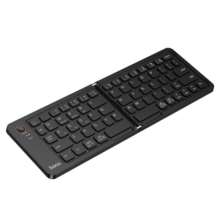 Foldable wireless keyboard QWERTY Hoco GM71 black