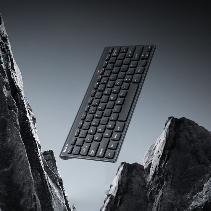 Бездротова клавіатура 2.4G QWERTY Hoco GM70 чорна