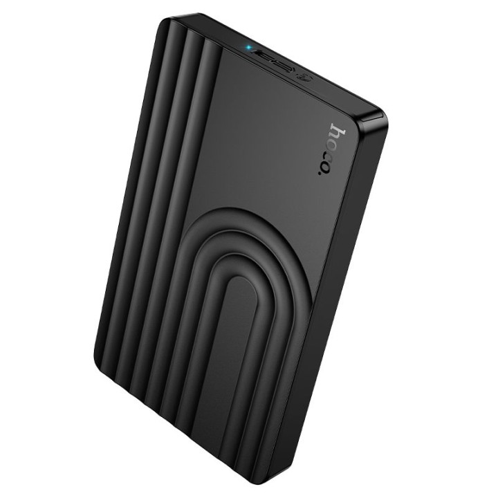Корпус для дисков HDD и SSD 2,5" SATA USB 3.0 для Micro B Hoco HB55 черный