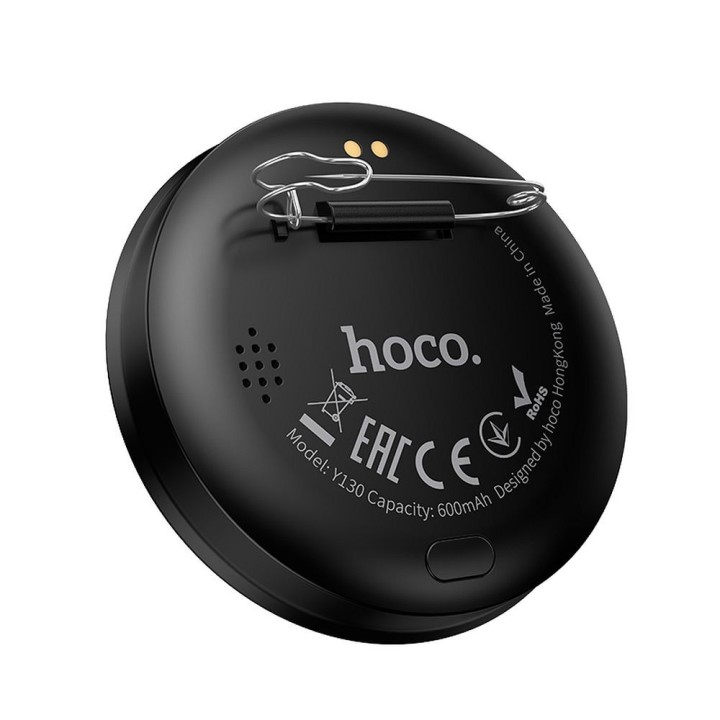 Бездротовий дисплей-значок 1,85" 360p Hoco Y130 чорний