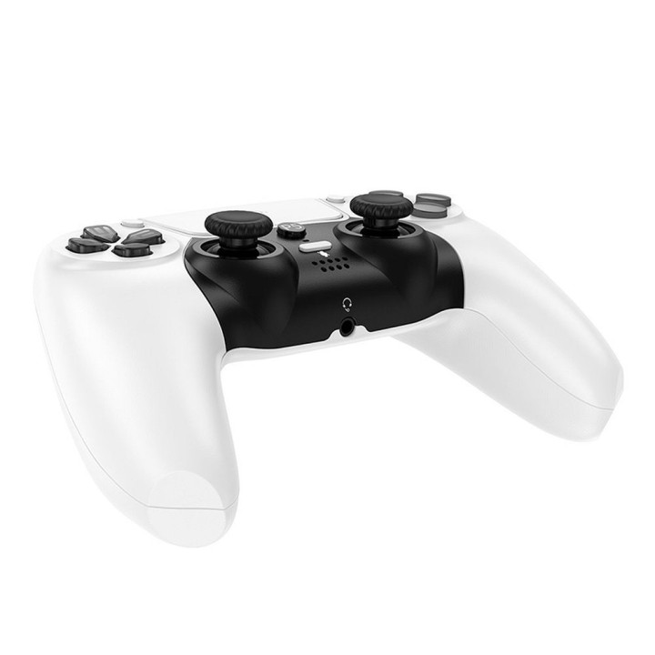 Беспроводной геймпад для PS5 совместимый с играми PS5/PS4 Hoco GA32 белый