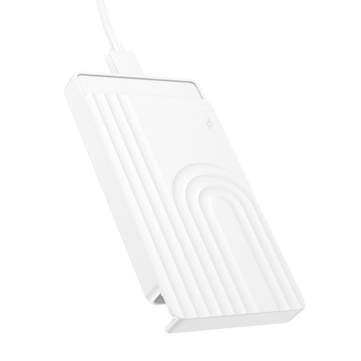 Корпус для дисков HDD и SSD 2,5" SATA USB 3.0 для Micro B Hoco HB55 белый